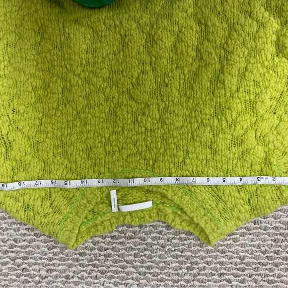 Helmut Lang Lime Green Crew Neck Sweater - Picture 5 of 11